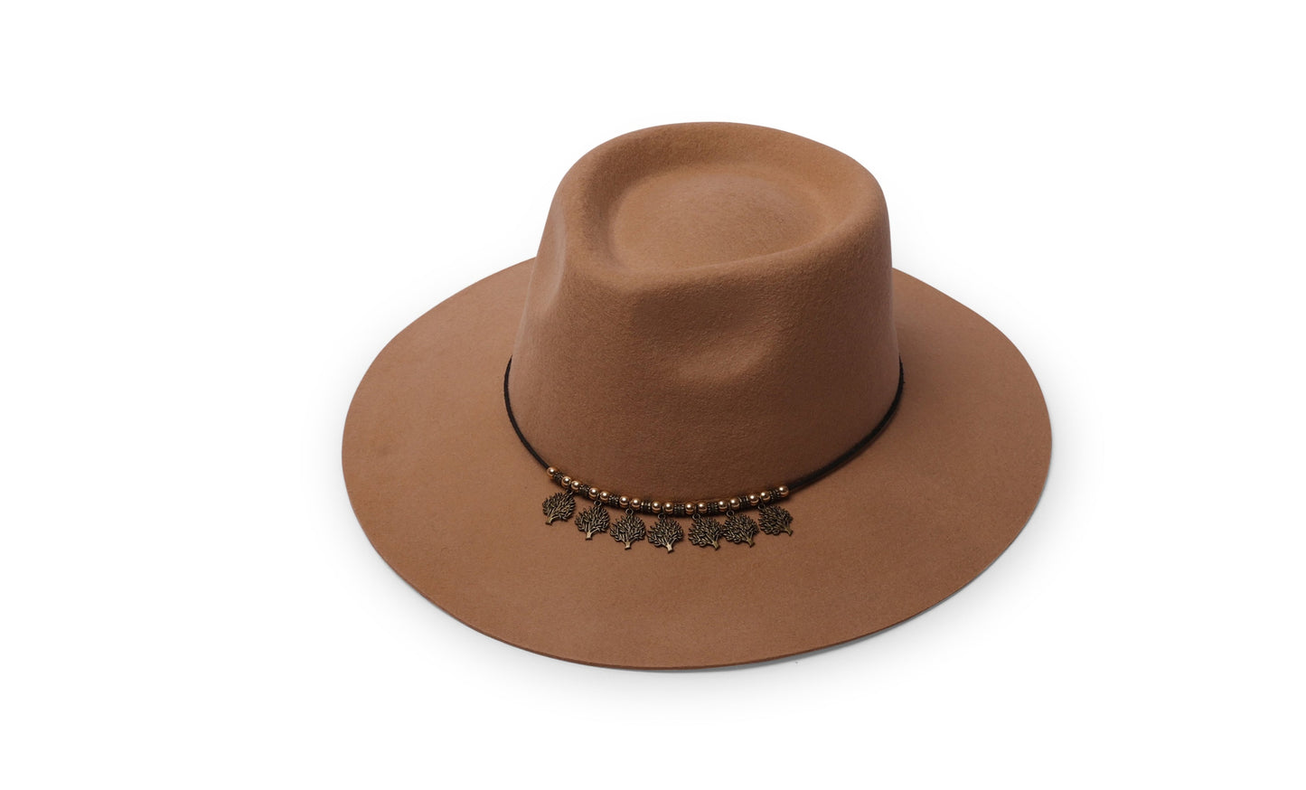 Hatstrap Coral - Bronze Gold