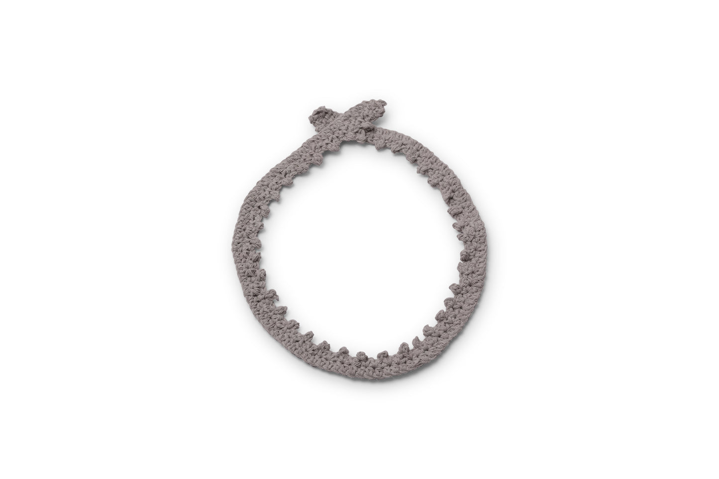 Hatstrap Picot - Grey