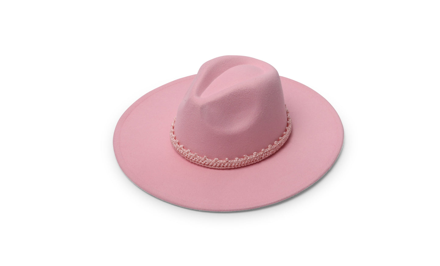 Hatstrap Picot - Pink