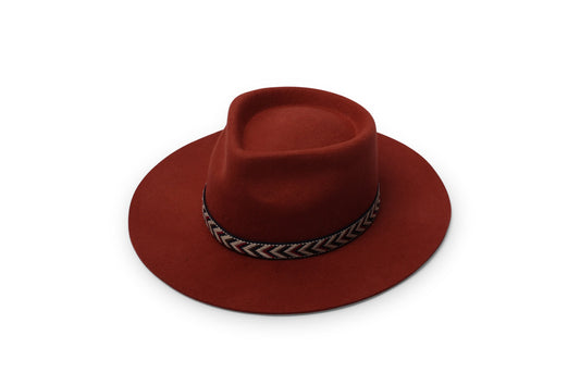 Boho Strap - Fishbone Red