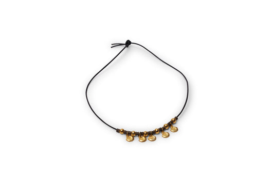 Hatstrap Seashell - Bronze Gold
