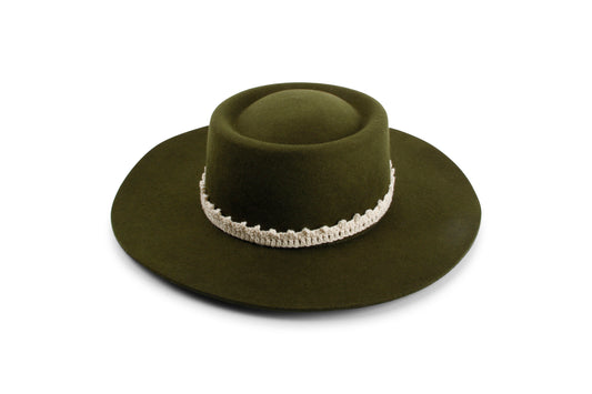 Hatstrap Picot - Warm White