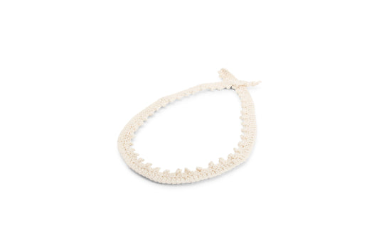 Hatstrap Picot - Warm White