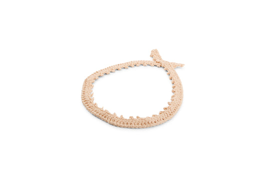 Hatstrap Picot - Beige